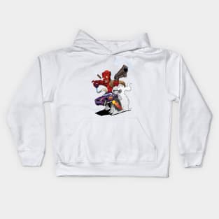 Low Brow Hellboy Kids Hoodie